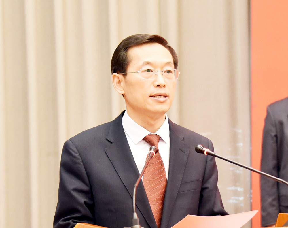 黑龙江中医药大学党委书记王福学致辞
