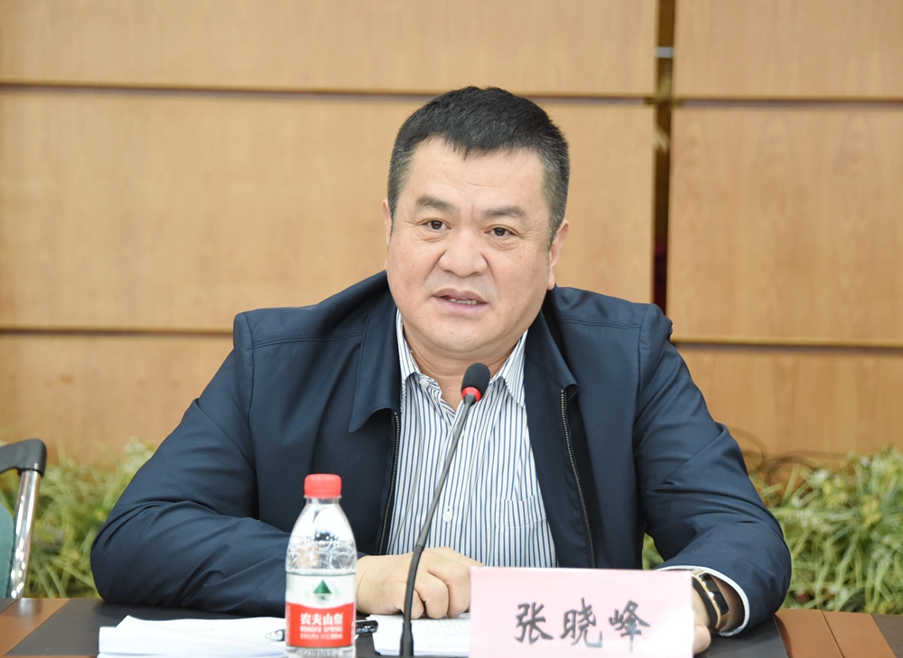 省卫健委党组成员、省中医药管理局局长张晓峰讲话