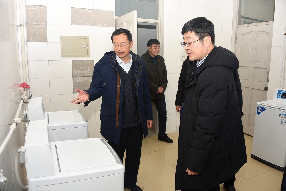 王福学调研有关后勤服务保障工作